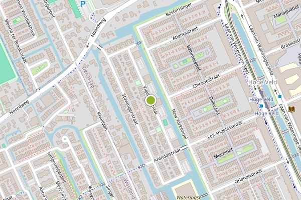 Ambulance-melding op Vigelandstraat, Den Haag op 9 juli, kaart-overzicht