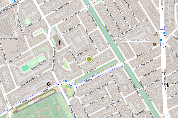 Ambulance-melding op Maagdepalmstraat, Den Haag op 8 mei, kaart-overzicht