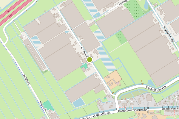 Ambulance-melding op Tuinbouwweg, Leidschendam op 10 juli, kaart-overzicht