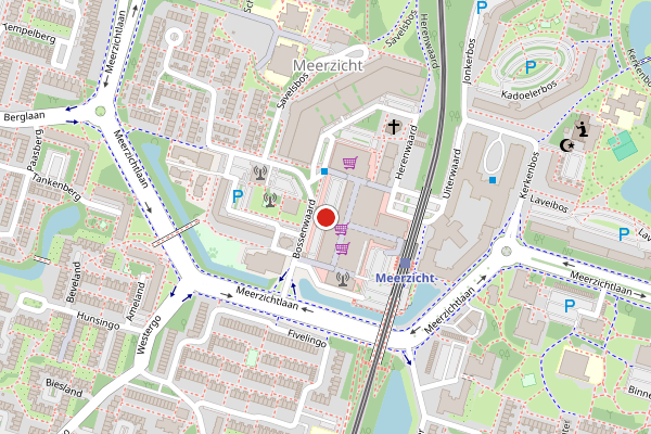 Brandweer-melding op Bagijnenwaard, Zoetermeer op 10 juli, kaart-overzicht