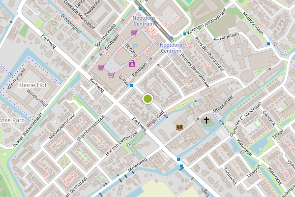 Ambulance-melding op Maria van Oosterwijckstraat, Nootdorp op 10 juli, kaart-overzicht