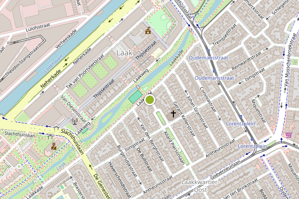 Ambulance-melding op Allard Piersonlaan, Den Haag op 11 juli, kaart-overzicht