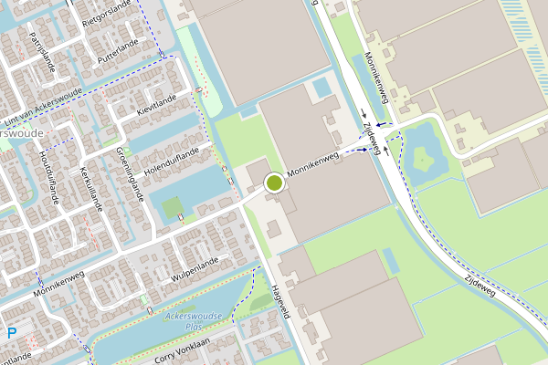 Ambulance-melding op Monnikenweg, Pijnacker op 11 juli, kaart-overzicht