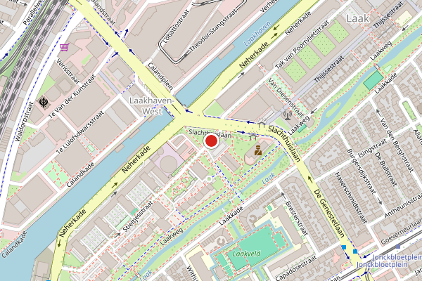 Brandweer-melding op Stieltjesstraat, Den Haag op 11 juli, kaart-overzicht