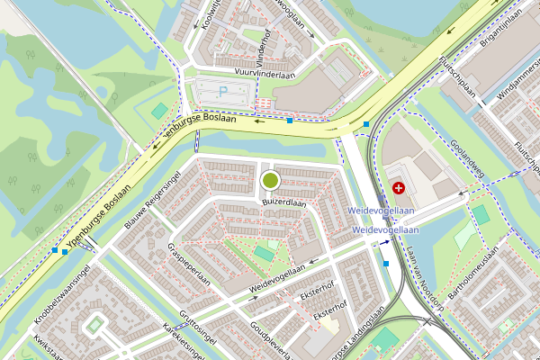 Ambulance-melding op Buizerdlaan, Den Haag op 11 juli, kaart-overzicht