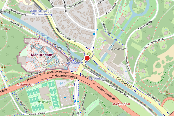 Brandweer-melding op Dr. Aletta Jacobsweg, Den Haag op 9 mei, kaart-overzicht