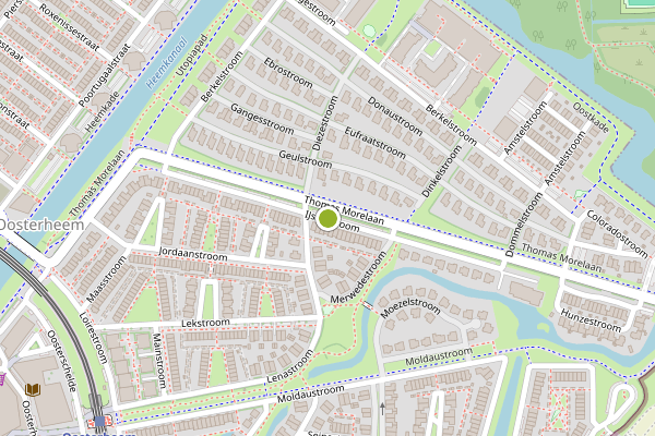 Ambulance-melding op IJsselstroom, Zoetermeer op 11 juli, kaart-overzicht