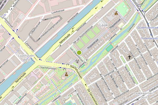 Ambulance-melding op Van Diesenstraat, Den Haag op 12 juli, kaart-overzicht