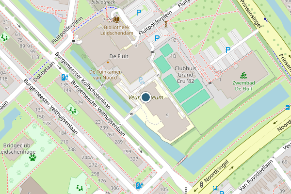 Politie-melding op Burgemeester Kolfschotenlaan, Leidschendam op 12 juli, kaart-overzicht