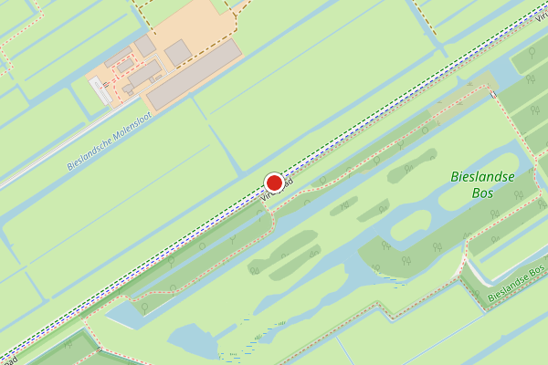 Brandweer-melding op Virulypad, Delfgauw op 13 juli, kaart-overzicht