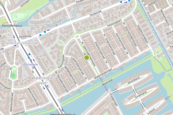 Ambulance-melding op Ipenrodeplantsoen, Den Haag op 14 juli, kaart-overzicht