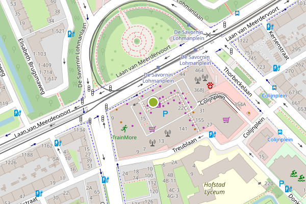 Ambulance-melding op De Savornin Lohmanplein, Den Haag op 15 juli, kaart-overzicht