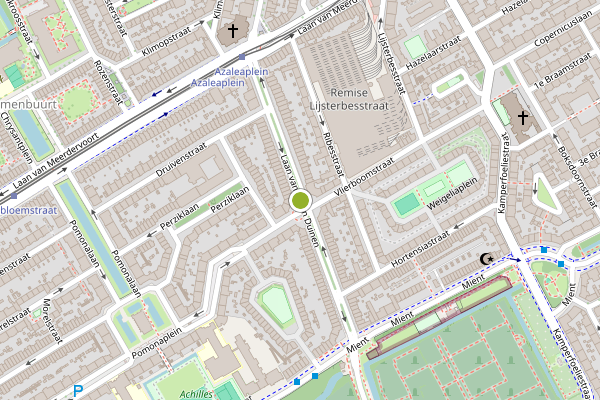 Ambulance-melding op Laan van Eik en Duinen, Den Haag op 15 juli, kaart-overzicht