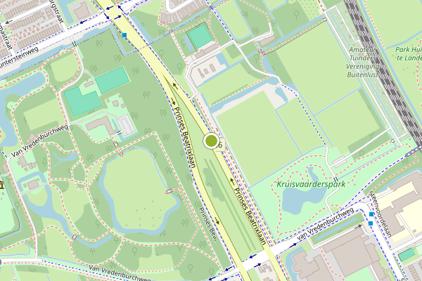 Ambulance-melding op Prinses Beatrixlaan, Rijswijk op 15 juli, kaart-overzicht