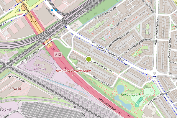 Kaart Voorburg