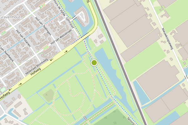 Ambulance-melding op Spoorpad, Nootdorp op 14 juli, kaart-overzicht