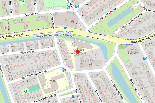 Brandweer-melding op Kappeyne van de Coppellostraat, Delft op 9 mei, kaart-overzicht