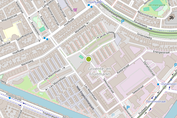 Ambulance-melding op Anna Blamanplein, Den Haag op 15 juli, kaart-overzicht
