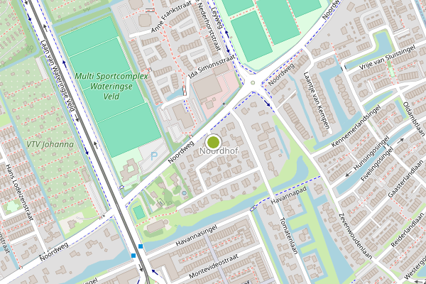 Ambulance-melding op Paul van Ostaijenstraat, Den Haag op 15 juli, kaart-overzicht