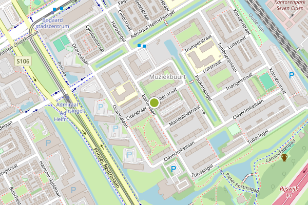 Ambulance-melding op Citerstraat, Rijswijk op 15 juli, kaart-overzicht