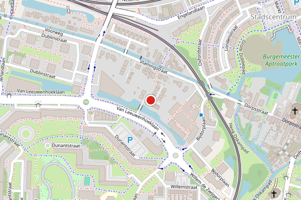 Brandweer-melding op Brinkershof, Zoetermeer op 15 juli, kaart-overzicht