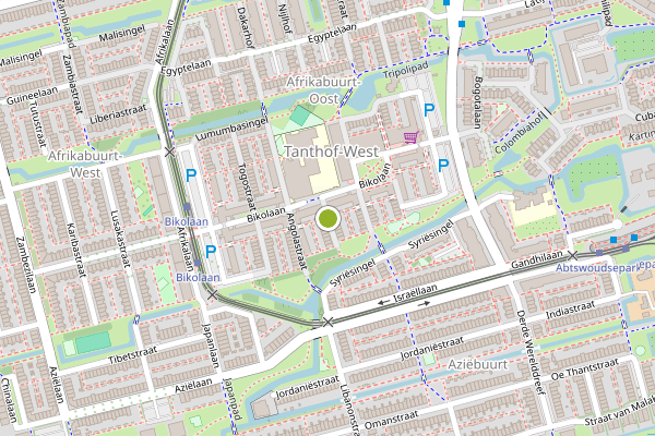 Ambulance-melding op Nasserstraat, Delft op 15 juli, kaart-overzicht
