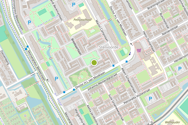 Ambulance-melding op Jacob Hamelinkpad, Rijswijk op 16 juli, kaart-overzicht
