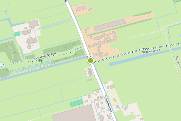 Ambulance-melding op Zuideindseweg, Delfgauw op 9 mei, kaart-overzicht