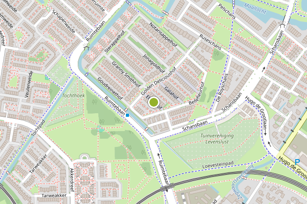 Ambulance-melding op Elstarhof, Zoetermeer op 16 juli, kaart-overzicht