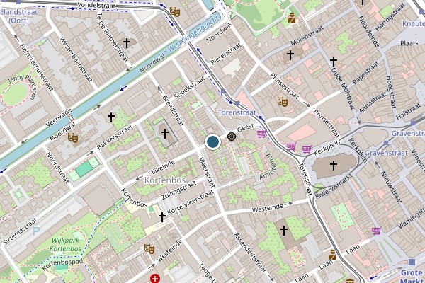 Politie-melding op Geest, Den Haag op 17 juli, kaart-overzicht