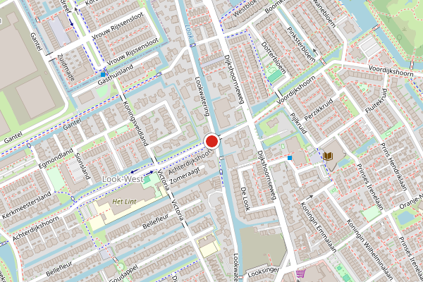 Brandweer-melding op Achterdijkshoorn, Den Hoorn ZH op 17 juli, kaart-overzicht
