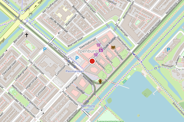Brandweer-melding op Oude Kustlijn, Den Haag op 9 mei, kaart-overzicht