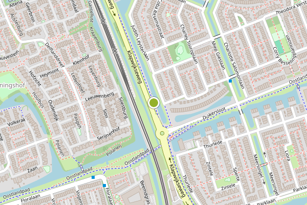 Ambulance-melding op Klapwijkseweg, Pijnacker op 17 juli, kaart-overzicht