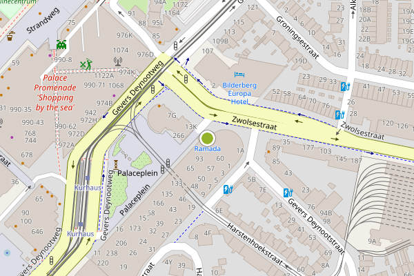 Ambulance-melding op Zwolsestraat, Den Haag op 17 juli, kaart-overzicht
