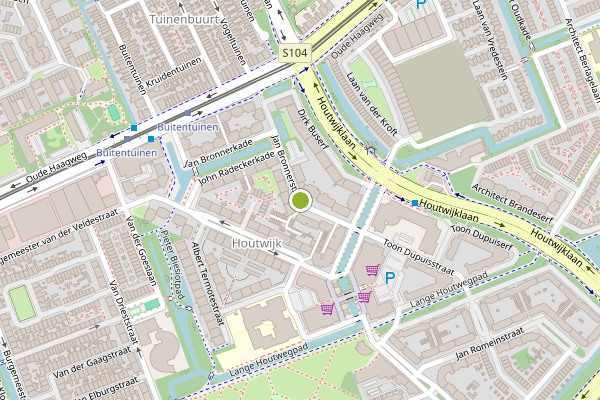 Ambulance-melding op Jan Bronnerstraat, Den Haag op 17 juli, kaart-overzicht