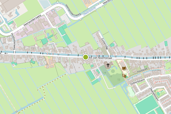 Ambulance-melding op Doctor van Noortstraat, Leidschendam op 18 juli, kaart-overzicht
