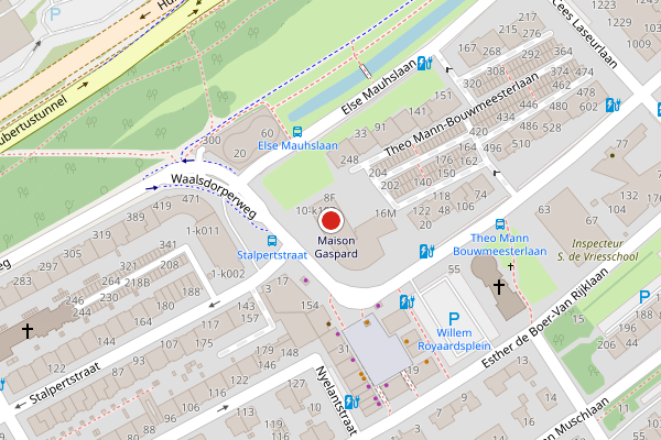 Brandweer-melding op Theo Mann-Bouwmeesterlaan, Den Haag op 18 juli, kaart-overzicht