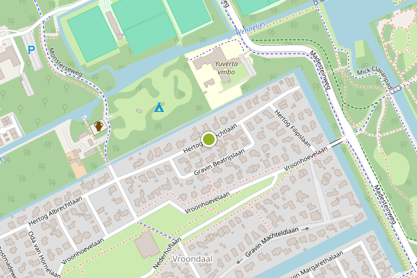 Ambulance-melding op Hertog Albrechtlaan, Den Haag op 19 juli, kaart-overzicht