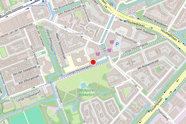 Brandweer-melding op Mari Andriessenerf, Den Haag op 19 juli, kaart-overzicht