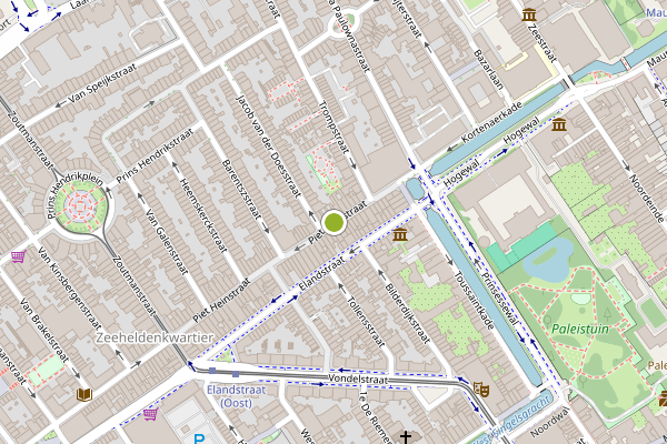 Ambulance-melding op Piet Heinstraat, Den Haag op 19 juli, kaart-overzicht
