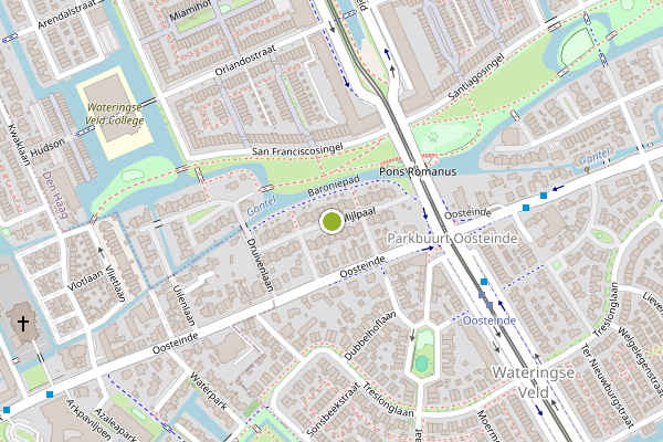 Ambulance-melding op Mijlpaal, Den Haag op 19 juli, kaart-overzicht