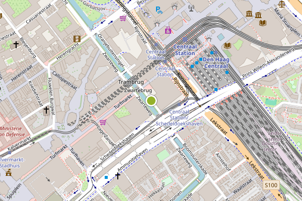 Ambulance-melding op Oranjebuitensingel, Den Haag op 19 juli, kaart-overzicht