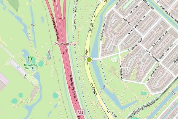 Ambulance-melding op Koolhovenlaan, Den Haag op 19 juli, kaart-overzicht