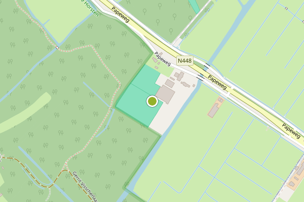 Ambulance-melding op Papeweg, Wassenaar op 19 juli, kaart-overzicht