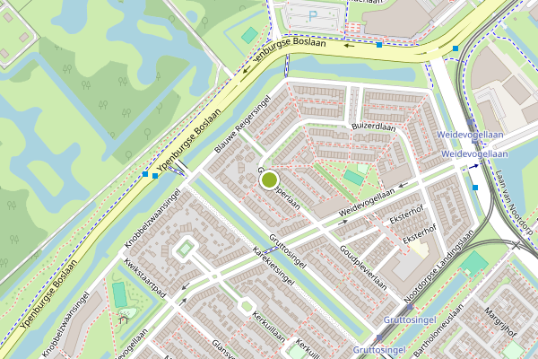 Ambulance-melding op Graspieperlaan, Den Haag op 20 juli, kaart-overzicht
