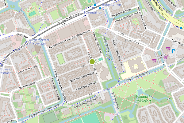 Ambulance-melding op Van Drieststraat, Den Haag op 20 juli, kaart-overzicht