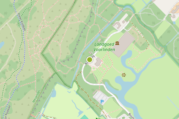 Ambulance-melding op Buurtweg, Wassenaar op 11 mei, kaart-overzicht