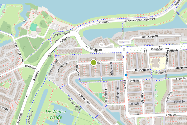 Ambulance-melding op Bottalijn, Zoetermeer op 21 juli, kaart-overzicht