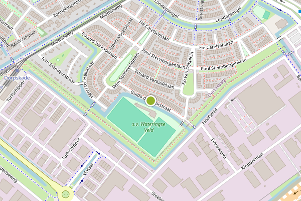 Ambulance-melding op Guido de Moorstraat, Den Haag op 21 juli, kaart-overzicht