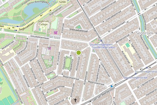 Ambulance-melding op Klimophof, Den Haag op 21 juli, kaart-overzicht